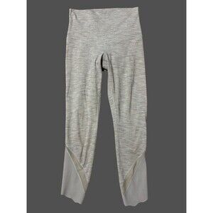 Lululemon Women’s Wunder Under Hi Rise Gray Scalloped Leggings Size 4
